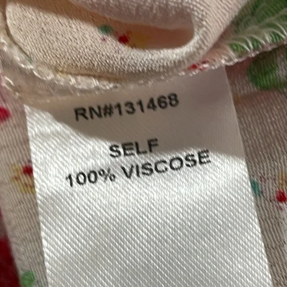 FATE The Alessandro Floral Blouse Long Sleeve Size Large NEW - Picture 11 of 16